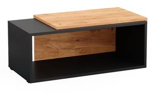 Table basse Bert Anthracite - Imitation chêne