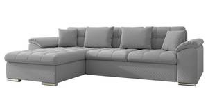 Ecksofa Diana Premium Grau - Ecke davorstehend links - Tiefe: 280 cm