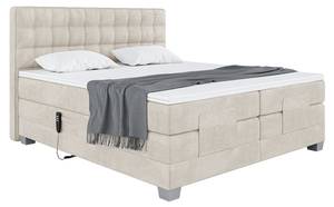 Boxspringbett Edison Creme - Breite: 147 cm