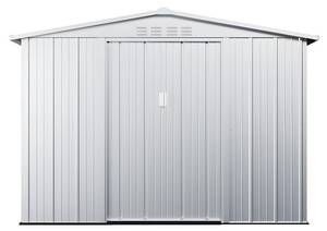 Cabane de jardin LINUS Gris - Métal - 169 x 192 x 257 cm