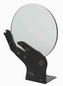 Tischspiegel Psychic Mirror von DOIY Weiß - Glas - Kunststoff - 7 x 24 x 20 cm