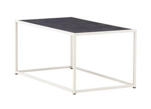 Table basse Siation Beige - Métal - 60 x 50 x 110 cm