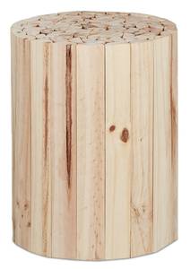 Natürlicher Blumenhocker Braun - Holzwerkstoff - 30 x 38 x 30 cm