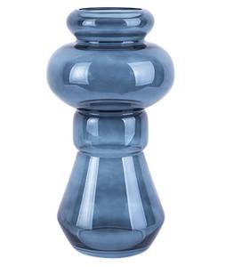 Vase Morgana Blau - Glas - 18 x 35 x 18 cm