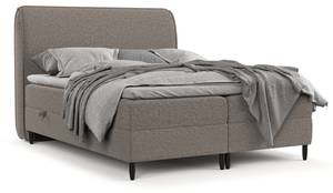 Premium Boxspringbett Lunaro Taupe - Breite: 171 cm