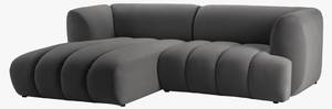 modulares Ecksofa HARRY 3 Sitzplätze Grau