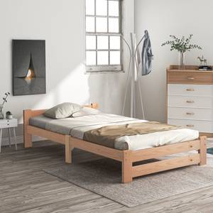 Futonbett RUI AGC2 Braun - Massivholz - Holzart/Dekor - 79 x 49 x 205 cm