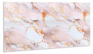 Selbstklebendes Wandpaneel Pastell Pink - Kunststoff - 100 x 50 x 50 cm