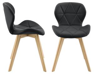 Lot de 4 Chaises Älmhult Noir