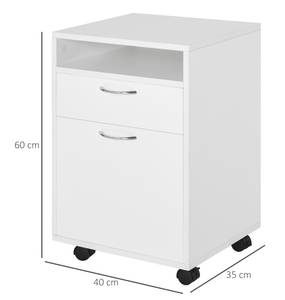 Aktenschrank 836-027V90WT Weiß