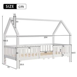 Hausbett HomeyLucy Ⅰ Breite: 97 cm