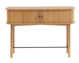 Table console Mati Marron - En partie en bois massif - 110 x 78 x 35 cm