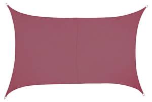 Voile d'ombrage rectangle bordeaux 300 x 400 cm