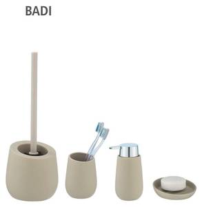 BADI Keramik-Seifenmacher, grau, Wenko Grau