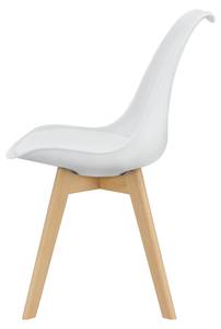 Lot de 6 Chaises Fläten Salle à Manger Blanc