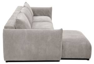 4-Sitzer Ecksofa Tauer Creme - Ecke davorstehend links