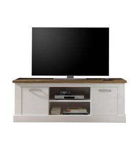 Meuble TV GAMMA Blanc - Bois manufacturé - 160 x 60 x 52 cm