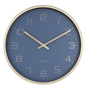 Horloge murale Gold Elegance Bleu