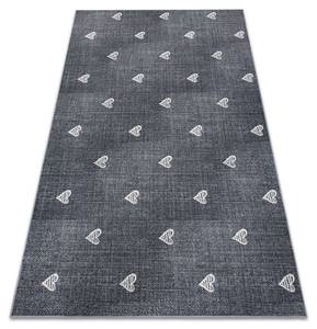 Teppich Für Kinder Hearts Jeans 100 x 150 cm