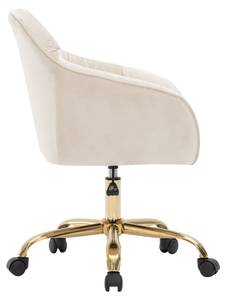 Drehstuhl VELVWings360° Ⅰ Beige - Gold