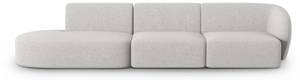 modulares Sofa SHANE 4 Sitzplätze Silber