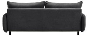 Schlafsofa OLIVER Grau - Massivholz - Textil - 220 x 74 x 93 cm