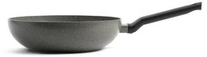 Wok-Pfanne Granite Ceramic Grau - Kunststoff - 2 x 13 x 28 cm