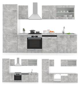 Cuisine R-Line 30225 Imitation béton - Blanc