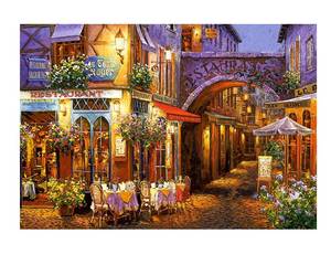 Puzzle Abend in der Provence 1000 Teile Papier - 25 x 5 x 35 cm