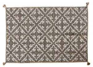 Toronto moderner Teppich Braun - Textil - 180 x 1 x 120 cm