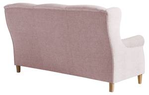 Lorris Sofa 3-Sitzer Pink - Kunststoff - Textil - Holz teilmassiv - 193 x 103 x 86 cm