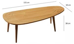 Table basse Beid Chêne clair