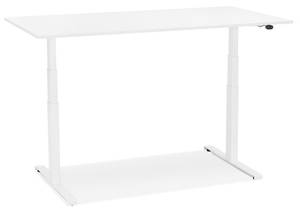 Bureau TRONIK 140 x 70 cm - Blanc