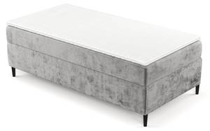 Boxspringbett Currey Grau - Breite: 80 cm - H3