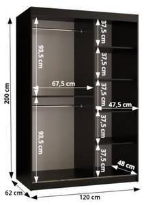 ARMOIRE OLD STYLE Largeur : 120 cm