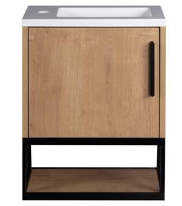 Möbel-Handwaschbecken LOPENA Beige - Holzwerkstoff - 22 x 52 x 40 cm