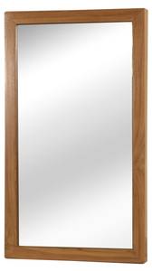 Teak-Wandspiegel M75 Braun - Glas - Holzart/Dekor - Holz teilmassiv - 40 x 71 x 4 cm