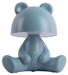 Lampe de table Ours LED Bleu