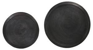 Table d'appoint TALCA lot de 2 Noir - 40 x 60 x 40 cm