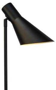 Stehlampe DL12 Schwarz - Metall - 25 x 139 x 25 cm