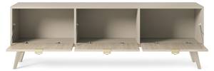 RTV-Schrank TV-Tisch FIRR Sand Beige Beige - Holzwerkstoff - 158 x 52 x 38 cm