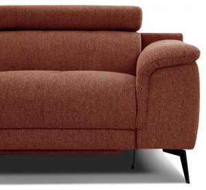 3-Sitzer Relaxsofa Fiero Dunkelorange - Breite: 212 cm