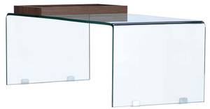 Couchtisch Telemark Glas - 50 x 38 x 110 cm