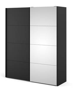 Armoire à portes coulissantes Veto B183 Noir - Noir brillant