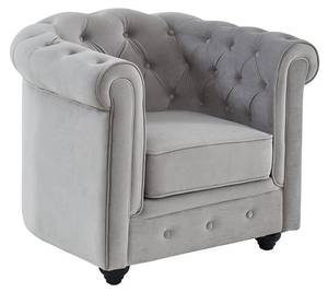 Sessel CHESTERFIELD Hellgrau