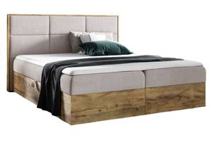 Boxspringbett REDOS Beige - Breite: 211 cm