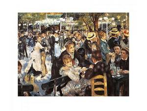 Puzzle Bal du Moulin de la Galette Papier - 28 x 6 x 37 cm