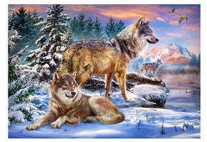 Puzzle Wolfish Wonderland Papier - 25 x 4 x 35 cm