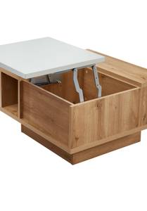 Wohnzimmer Valente 46 (6-teilig) Grau - Holzwerkstoff - Holzart/Dekor - 530 x 202 x 48 cm