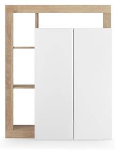 Buffet Hamburg Blanc - Bois manufacturé - 30 x 139 x 109 cm